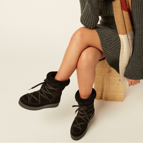 La Canadienne Emery Shearling Lined Boots - Picture 2 of 13